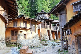 房子,村,建设