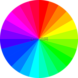 彩虹的颜色,环路,颜色光谱