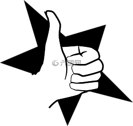 悬挂装置,搭便车,拇指向上