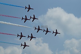 红色箭头,皇家空军,英国皇家空军的沃丁顿