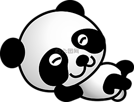 熊猫,熊,卡通