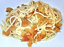面食,油炸面包,大蒜