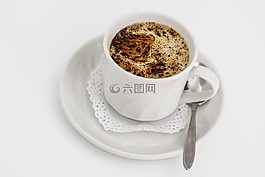 杯咖啡,茶歇,咖啡