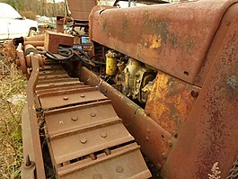 废金属的院子里,金属,锈