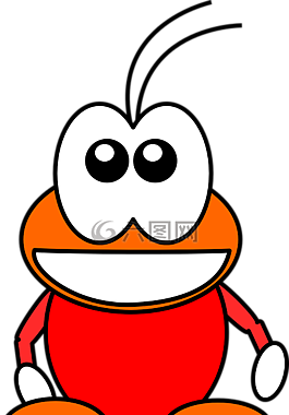 生物,卡通,漫画