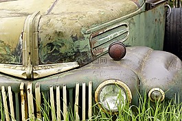 车,锈,古董