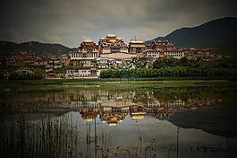 寺庙,云南,藏族