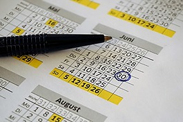 日历,年历,办公室