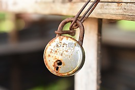 老,金属,锁
