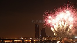 烟花,夜景,艺术节