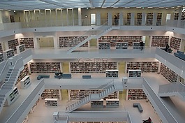 斯图加特,图书馆,图书