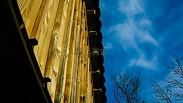 天空,韩屋,云