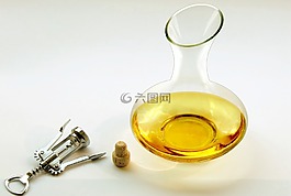 酒,滗水器,玻璃