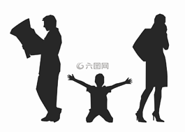 离婚,父母,儿童