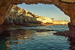 海洞,天然游泳池,石窟