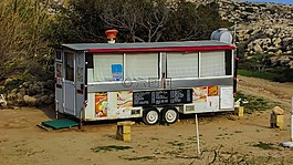 街头食品,商队,塞浦路斯