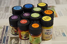 颜色,大理石花纹的颜色,瓶