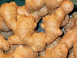 姜,蔬菜,蔬菜市场