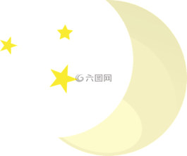 月亮,星星,夜