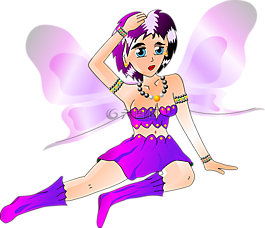 小精灵,女孩,女子