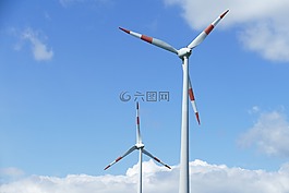 风电,景观,云