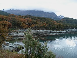 湖,秋,旅游