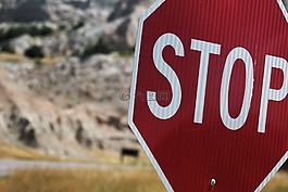 停车标志,停止,迹象