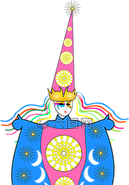 小丑,面具,女子