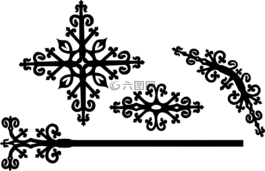 角,装饰,线