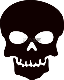 死亡,头骨,警告