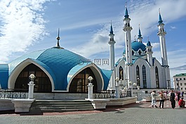 清真寺,喀山,qolsharif 清真寺
