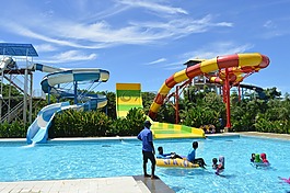 waterboom,天空,望加锡