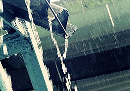 雨,雨下落,滴