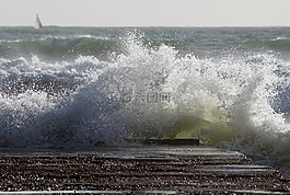 海,波,膨胀