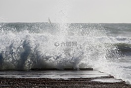 海,波,膨胀