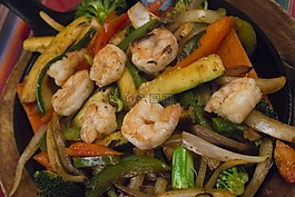 虾,墨西哥食物,墨西哥