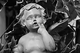 雕像天使,树脂,装饰