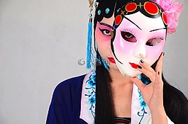 京剧,面具,中国