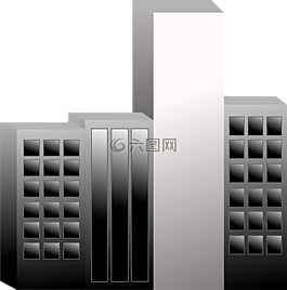 建筑物,城市,商业