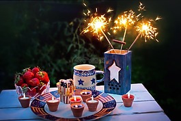 7 月 4,7 月 4 日,电火花