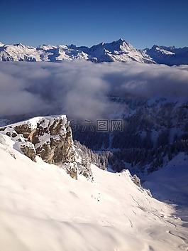 montafon,山,雪