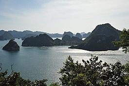 ha长,湾,越南