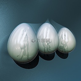 鸡蛋,复活节,复活节假期