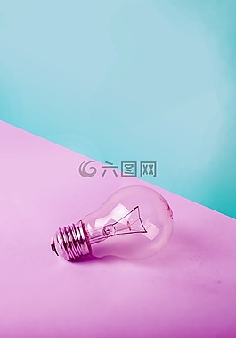 灯泡,罗莎,蓝色