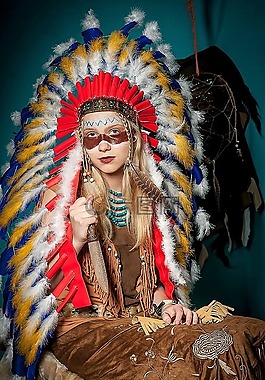 模型,服装,印度