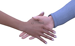 手,握手,男人的手