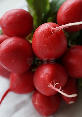 萝卜,蔬菜,红色