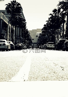 街,路面,路