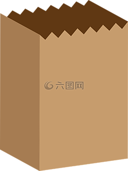 袋,棕色,杂货