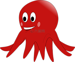 八达通,红色,鱿鱼